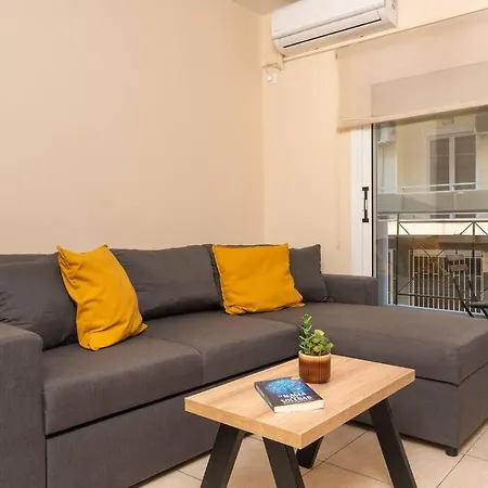 Calm And Quiet 1br 2 Minutes To Syggrou-fix Metro Apartment *